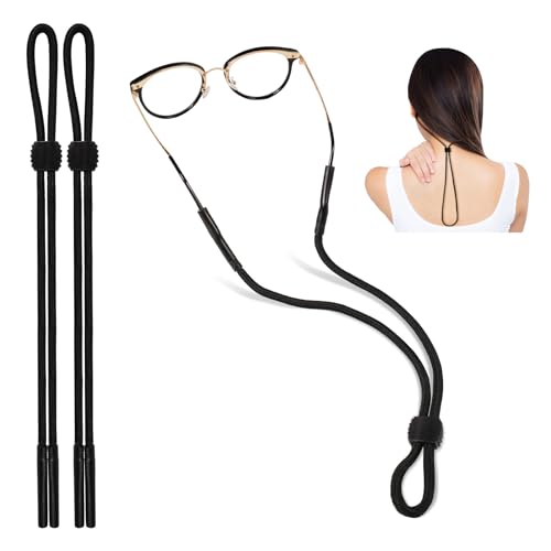 Jbuynie Glasses Strap, 2 Pack Premium Eye Glasses Holders Around Neck, Fashionable Eyewear Retainer,...