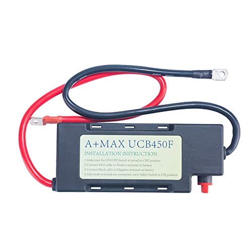 G-EC Voltage stabilizer UCB450-60, 900 Peak Amp Winter Ignition Spark Current Booster, Voltage stabilizer, On Board Jump Starter for Car, Truck and Boat, Audio Amplifier subwoofer Booster.