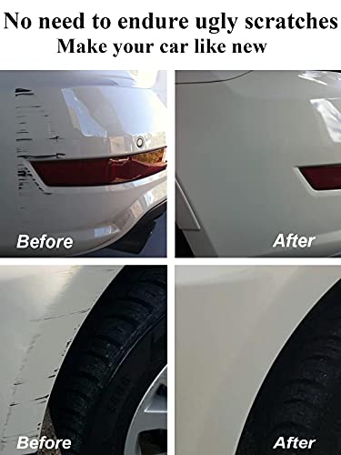 SYOAUTO Black and White Touch Up Paint for Cars Auto Paint Scratch Repair Automotive Touchup Paint Pen Two-in-One Car Touch Up Paint 2 Pack Each 0.4 oz