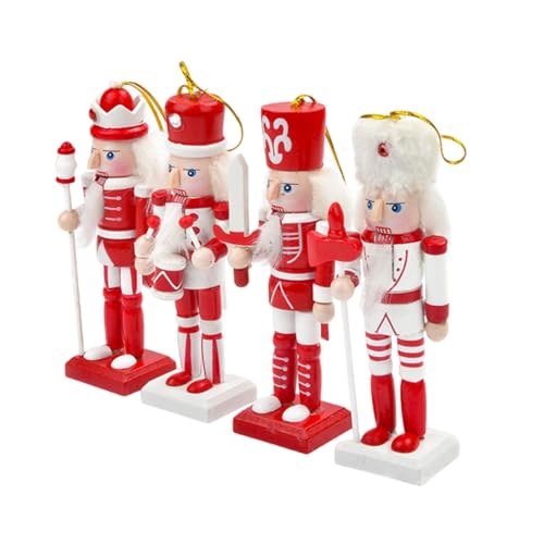 PENCHEAK Decorazioni Natalizie Noci Cracker Re Figure Ornamenti Burattini In Legno Legno Per Regalo Natale Decorazioni Per La Casa Crackers In Crackers Soldato