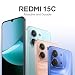 XIAOMI Redmi 15C Smartphone 2025 - 4 GB / 256 GB, Screen 6.9 inches, 120 Hz, 50 MP Dual Camera, 6000 mAh Blue, Equipped with Mobile Phone Case (without Charging Adapter)