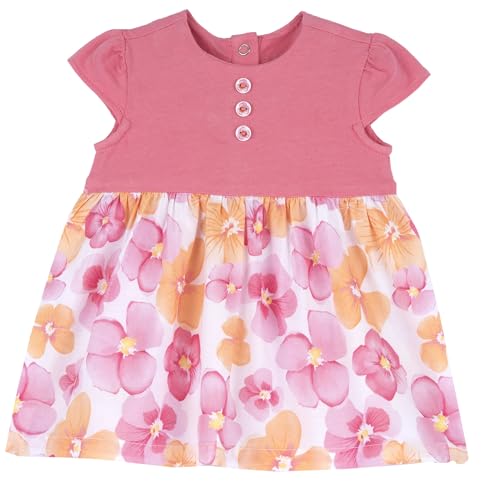 Robe à manches courtes bébé fille pour les sorties d'été Chicco 261