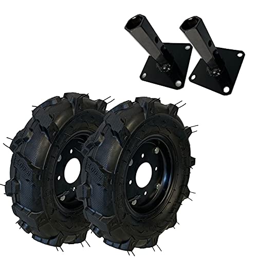 SAKAWA Ruote pneumatiche Motozappa Motocoltivatore 400 X 8 mangoni