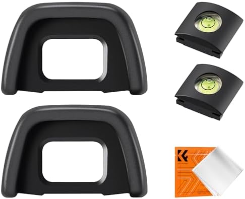 First2savvv Rubber Eyepiece Eyecup Magnifying Eyepiece Compatible for Nikon D610 D600 D300S D7200 D7100 D7000 D90 D300 D200 D80 D70 D70S D60 DSLR Camera DK 21 DK 23 QJQ OX N 01