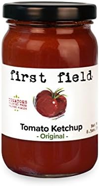 First Field Original Tomato Ketchup 100% Jersey Fresh Tomatoes by the NJDA Gluten Free 8.5 oz