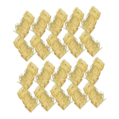 FUTUREORYY 50 Piezas Unidades Madera Natural para Encendido Rápido de Fuego Iniciador Fiable para Barbacoas y Chimeneas Accesorios Resistentes para Uso Exteriores y Camping