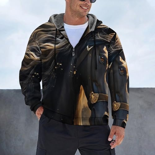 Chaqueta con capucha de forro polar para protegerte del frío exterior 3