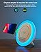 SIDVAR Bluetooth Speaker Night Lightsr,Wireless Charging Modern Speaker,Best Teenage Birthday Gift Ideas Tween Girls Gifts/Please use The Original Adapter