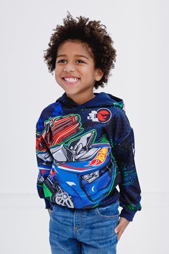 Hot Wheels Fleece Pullover Hoodie Toddler to Big Kid Sizes (2T - 18-20)2