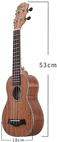 Ukulele Acoustic Ukulele Hawaii Guitar Guitar Instrument 21 inch Mahogany Ukelelen 4-String Piano (Color : Natural… - Les Beatles, Paul McCartney, John Lennon, RIngo Starr, George Harrison Ukulele Acoustic Ukulele Hawaii Guitar Guitar Instrument 21 inch Mahogany Ukelelen 4-String Piano (Color : Natural… – Image 3