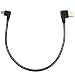 Produktbild USB 2.0 A RECHT gewinkelt Stecker auf Mini LINKS 5 polig Stecker Adapter Kabel