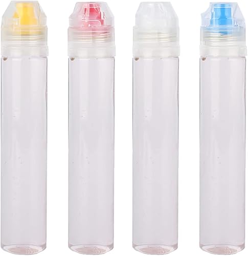 ccHuDE - Dispensador de botellas de salsa de plástico reutilizable de 3.0fl oz, dispensador de botellas de salsa de 3.0fl oz, botella de