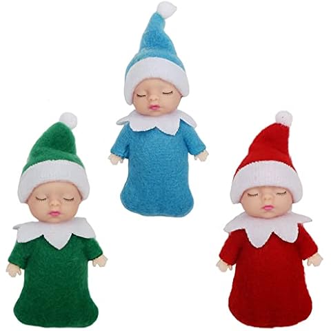 HONGCI Mini Christmas Elf Doll Set Cover