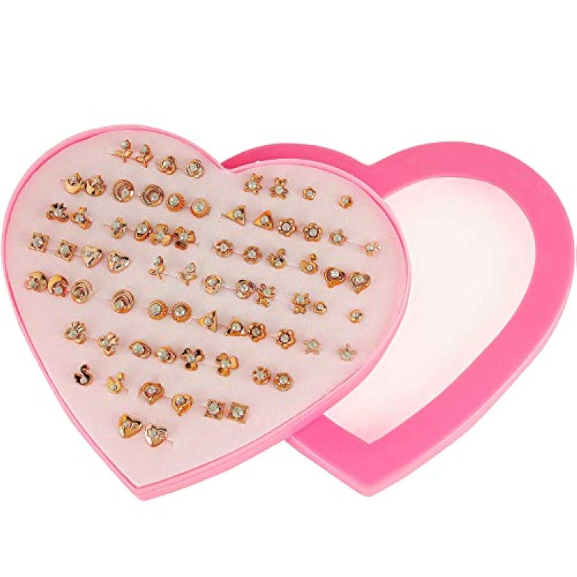Stylish Base Metal Earrings (Combo 36 Pairs Set)