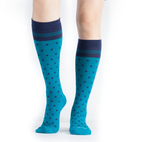 Image of ja vie Comfy Merino Wool Socks for Women & Men Graduated Compression Socks (15-20mmHg) Knee High Compression Stockings