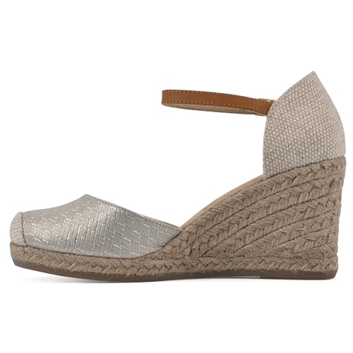 Image of WHITE MOUNTAIN Women's Mamba Espadrille Wedge Sandal