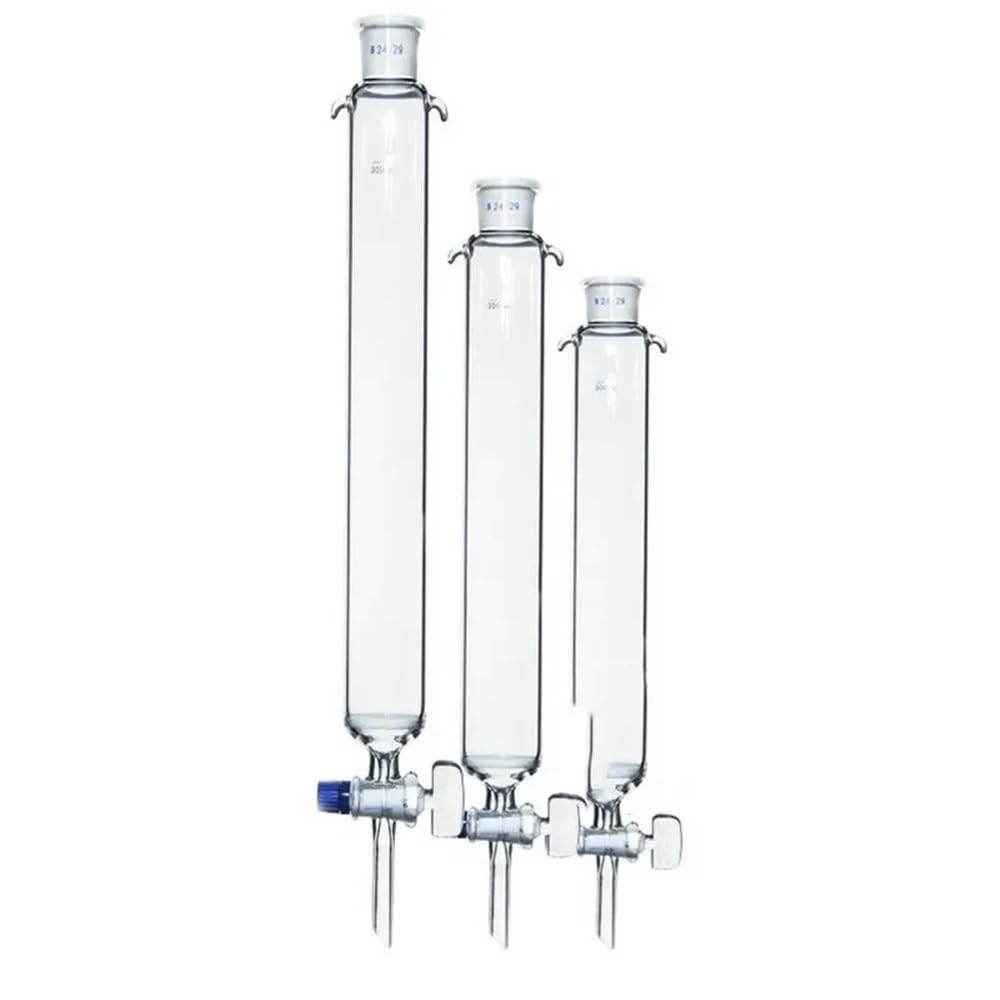 Kolumna laboratoryjna z rdzeniem piaskowym, szklana, z tłokiem, średnica 16 mm/22 mm/30 mm/40 mm, 24# wyposażenie laboratoryjne