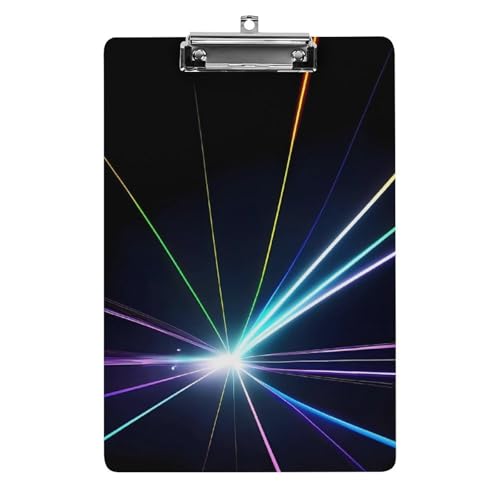 Porte-bloc durable pour notes examens et bureau en acrylique laser