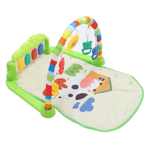 Tapis de jeu activité musical pliable en ABS souple avec jouets détachables pour bébé