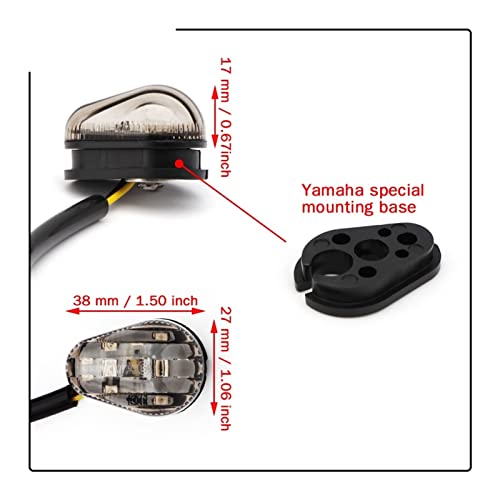 Turn Signals Motorcycle LED Light Accessories Fit For R6 R3 R1 FZ1 FZ6 YZF R125 Xj6 MT07 MT09 MT 07