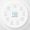 TP-Link Deco X50-PoE 2-pack, AX3000 Mbps, PoE Destekli, Dual-Band, 2,5Gbps Ethernet Portu, 150 Cihaza Kadar Bağlantı, 420 m² 'ye Kadar Kapsama, Mobil Uygulama ile Kolay Kurulum, Wi-Fi 6 Mesh Sistemi