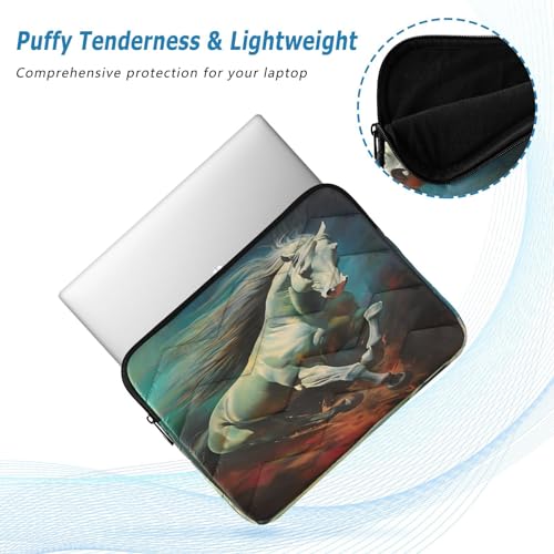 Funda para laptop 13-14 pulgadas impermeable color caballo miniatura 5