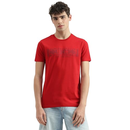 Image of United Colors of Benetton Men's Cotton Regular Fit T-Shirt