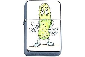 Awesome BIC Pickle Lighter with Flip Top Design