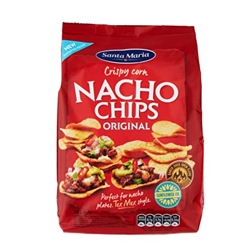 Santa Maria Tex Mex Original Nacho Chips 185 g 9013