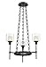 Designers Fountain 89183-WP Cazadero 3 Light Chandelier, 19.25" x 12.5"