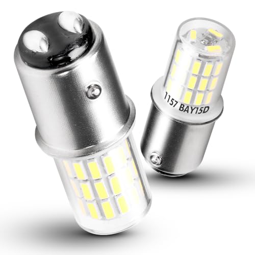 Image of 1157 Bay15D P21/5w LED Bulb, Super Bright 6500k White 12V-24V Car LED Bulbs
