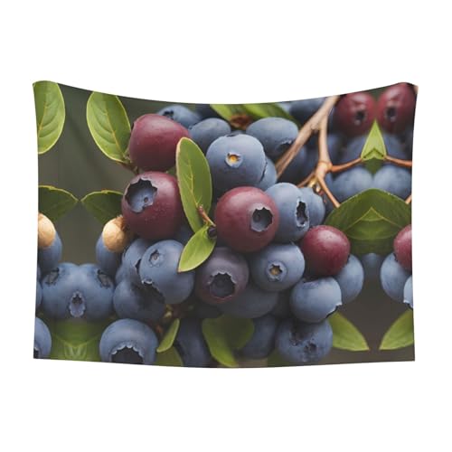 WZYCWB Fresh Blueberry Grande couverture pour animal domestique – Multiple, tapis de niche pour chien, doublure de panier pour chat, pliable et portable