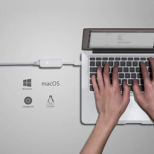 TP-Link UE300 USB auf Ethernet Adapter, USB 3.0 zu RJ45 1000Mbps Ethernet LAN Netzwerkadapter, Plug-and-Play in Windows 11/10, Mac OS und Linux OS, Faltbares und tragbares Design