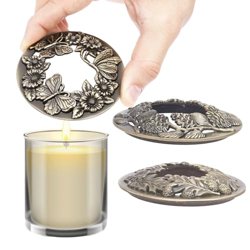 Tapa de vela de bronce antiguo para decorar tu dormitorio con estilo