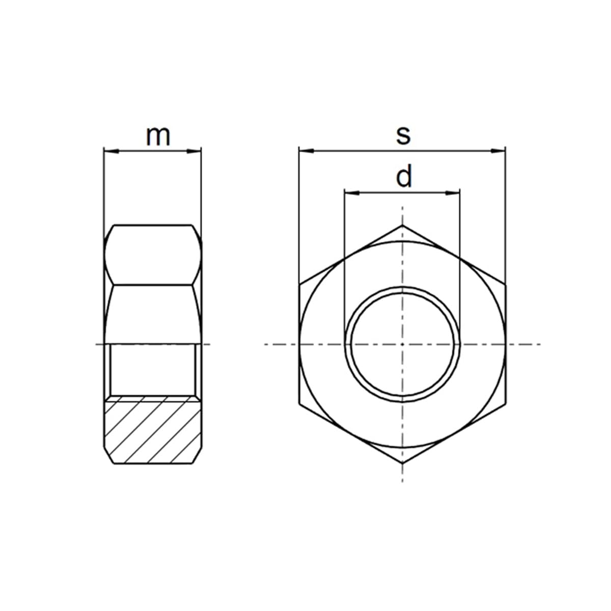 250 Stück Sechskantmuttern M12 Edelstahl A4 (V4A) DIN 934 / ISO 4032 – Muttern rostfrei, nichtrostend, INOX, Niro, korrosionsbeständig, säurebeständig