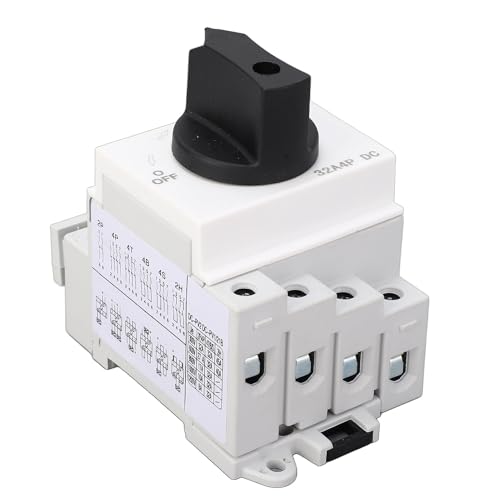 Disjoncteur Miniature PV 4 Pôles SEAFRONT Isolateur DC Solaire 32A 1000V