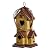 Glitzhome Birdhouses for Outdoors,Hummingbird Houses for Outside, 11.5"H Yellow Hand Painted Distressed Solid Wood Bird Nesting Box Decorative Birdhouse with Rattan Hanging Bird House for Patio Garden