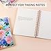 Spiral Notebook for Women, 8.25