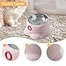 Bothyi Tilted Cat Feeder Bowl Stainless Steel Pet Bowl Bedroom Nonslip Garage Home Travel Food Dispenser Feeding Dish for Pets Puppy, Pink