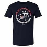 500 LEVEL Isaiah Hartenstein Oklahoma City Thunder Shirt - Isaiah Hartenstein Oklahoma City Thunder Player Ball WHT (True Navy, XXXX-Large)