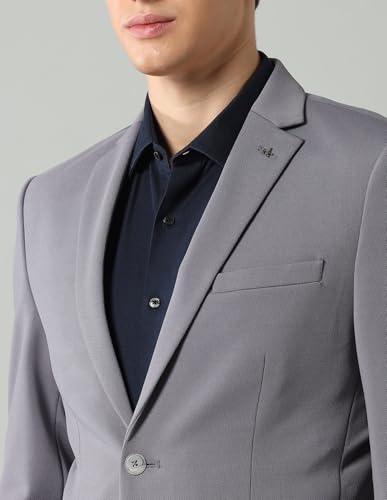 Image of Arrow Knitted Blazer for Men - Slim Fit, Button Closure Casual Blazer for Men