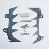 Kettensägen-Stoßstangen-Nagel-Kit und Kettenfänger für MS441 MS661 064, Fällhund Spike Set mit...