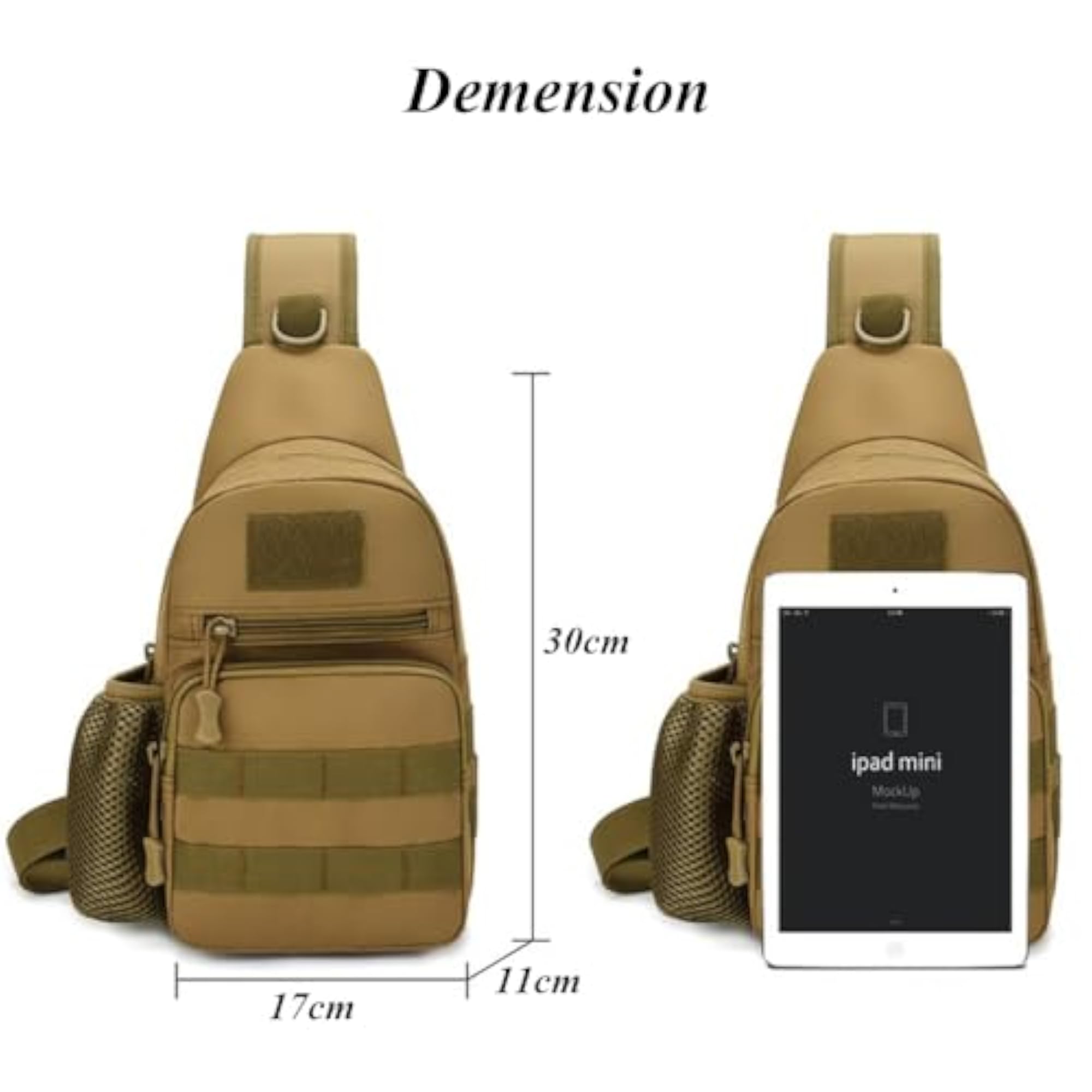 Men's Camouflage Tactical Sling Shoulder Bag
