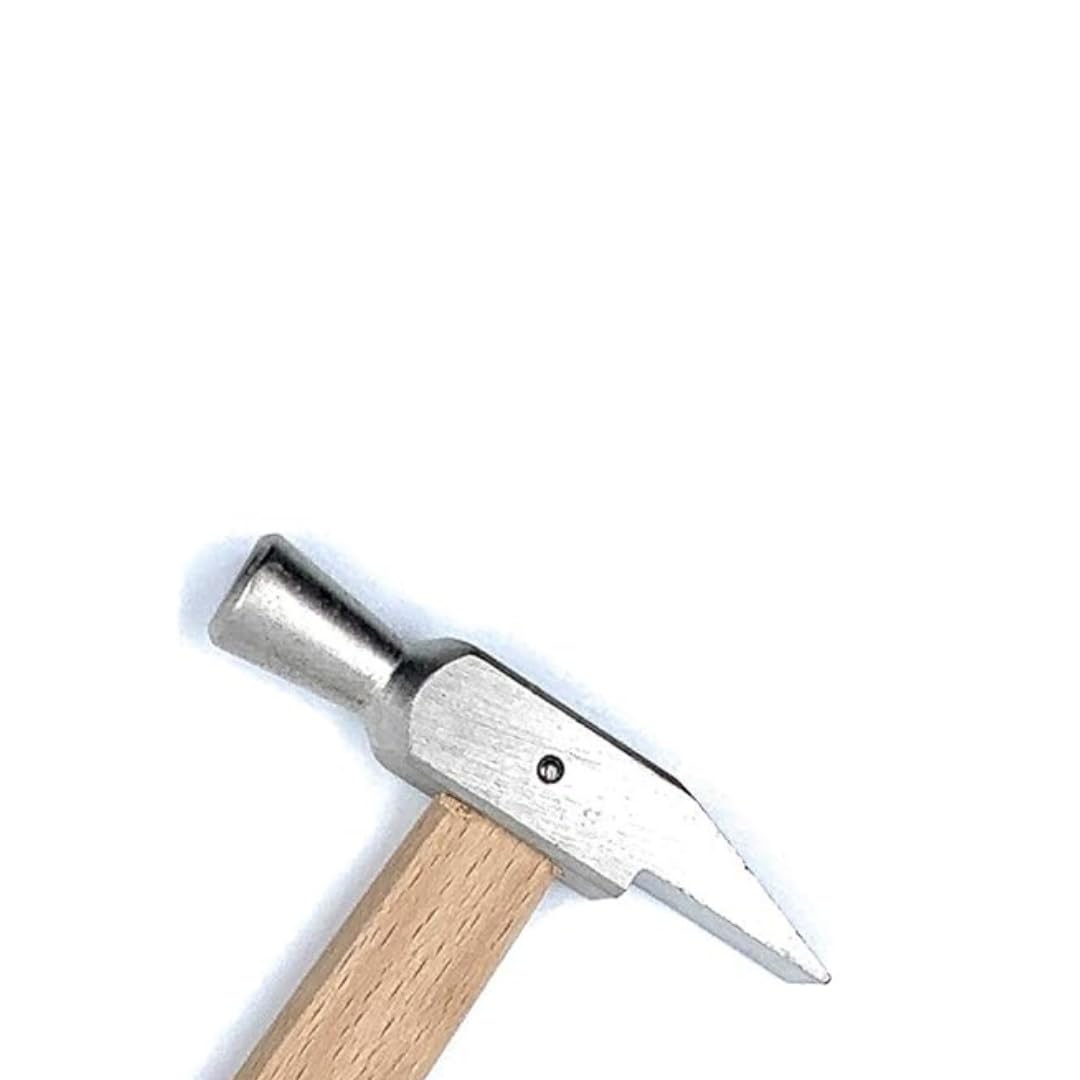 Khayl Watchmakers Chisel Shape Riveting Small Hammer for Jewelley Making, Watchmaking, Beading, Leather Crafting, Metal Working, Model Making, Silversmith, Goldsmith, Shoemaker and Hobby Craft DIY. 2