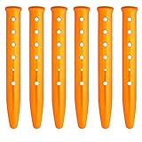 Zeltheringe,Aluminium Zeltheringe Überdachungsstangen für Camping Outdoor 31 cm