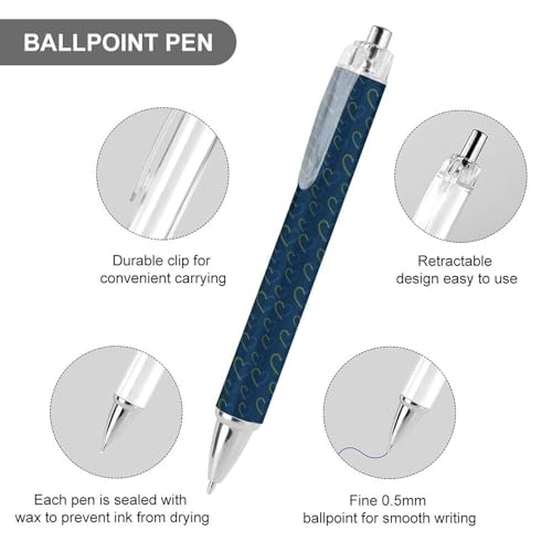 Stylo bille rétractable gel noir 0.5 mm pour la sensibilisation aux causes - 3