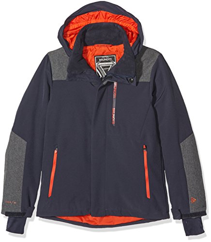 Brunotti Joven Twin Tip Jr Softshell Jacket Chaqueta, niño, Twintip JR Softshell Jacket, Azul Noche (Night Blue)