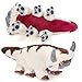 GRUSEMI 20IN Appa Plush Stuffed Animal , 3D Cow Pillows Toys Xmas Gift for Kids Teens Boy and Girls