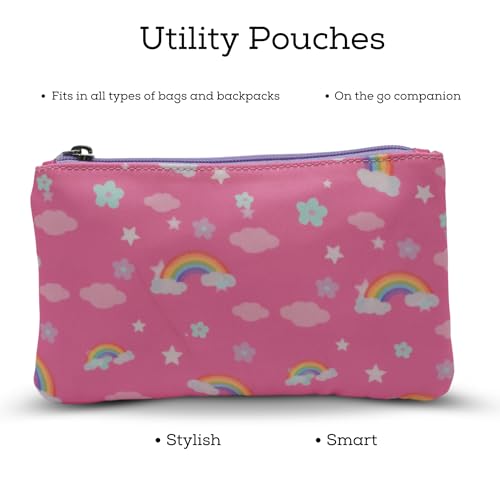 Image of VISMIINTREND Unicorn Flat Pouch - Perfect for Stationery or Small Accessories