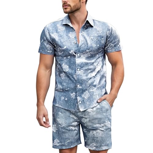 Survêtement de sport hawaïen en jacquard avec col revers